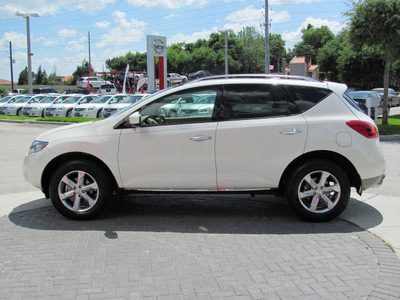 nissan murano 2009 white suv sl gasoline 6 cylinders all whee drive automatic 33884