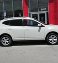 nissan rogue 2009 white suv sl gasoline 4 cylinders all whee drive automatic 33884