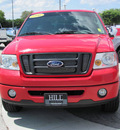 ford f 150 2006 red pickup truck gasoline 6 cylinders rear wheel drive automatic 33884