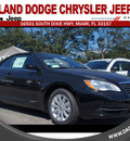chrysler 200 convertible 2012 black touring gasoline 4 cylinders front wheel drive automatic 33157
