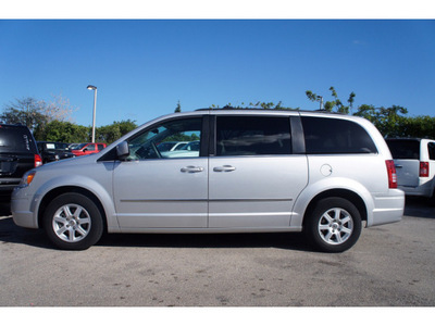 chrysler town and country 2010 silver van touring gasoline 6 cylinders front wheel drive automatic 33157