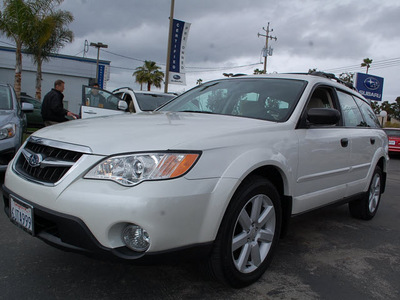 subaru outback 2009 white wagon 2 5i special edition gasoline 4 cylinders all whee drive automatic 94063