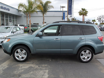 subaru forester 2010 lt  green suv 2 5x premium gasoline 4 cylinders all whee drive automatic 94063