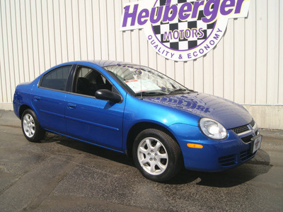 dodge neon 2005 electric blue sedan sxt gasoline 4 cylinders front wheel drive automatic 80905