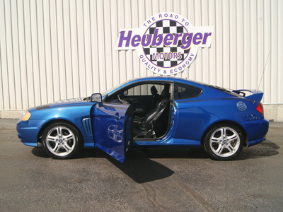 hyundai tiburon 2004 blue coupe gt v6 gasoline 6 cylinders front wheel drive 5 speed manual 80905