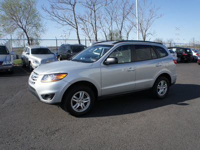 hyundai santa fe 2010 silver suv gls gasoline 4 cylinders all whee drive automatic 19153