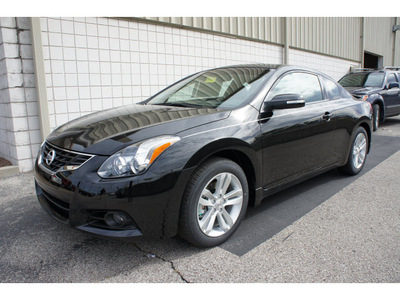 nissan altima 2012 black coupe 2 5 s gasoline 4 cylinders front wheel drive cont  variable trans  47130