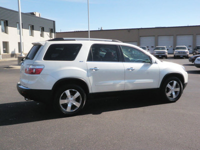 gmc acadia 2012 white suv slt dvd gasoline 6 cylinders all whee drive automatic 55124