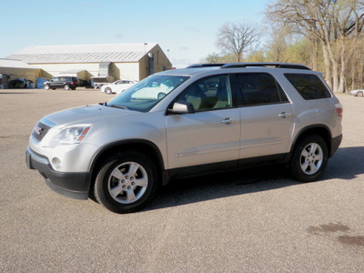 gmc acadia 2008 silver suv sle gasoline 6 cylinders all whee drive automatic 55318
