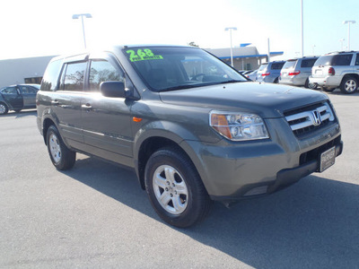 honda pilot 2007 dk  gray suv lx gasoline 6 cylinders all whee drive automatic 28557