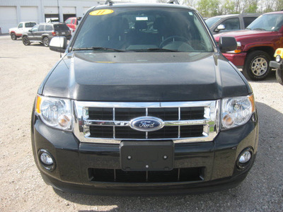 ford escape 2011 black suv xlt flex fuel 6 cylinders all whee drive automatic 62863