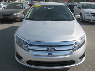 ford fusion 2011 silver sedan sel gasoline 4 cylinders front wheel drive automatic 62863