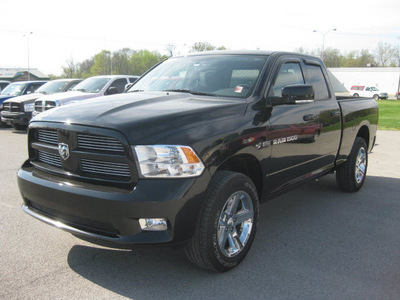 ram ram pickup 1500 2011 black st gasoline 8 cylinders 4 wheel drive automatic 62863