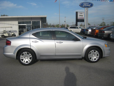 dodge avenger 2011 silver sedan express gasoline 4 cylinders front wheel drive automatic 62863