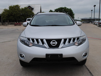 nissan murano 2009 silver suv sl gasoline 6 cylinders front wheel drive automatic with overdrive 76087