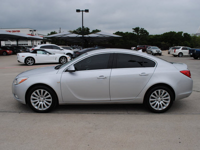 buick regal 2011 silver sedan cxl gasoline 4 cylinders front wheel drive automatic 76087