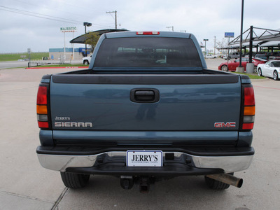 gmc sierra 2500hd 2006 blue slt diesel 8 cylinders 4 wheel drive automatic 76087