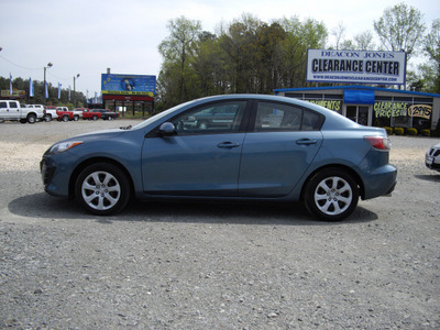 mazda mazda3 2010 blue sedan i sport gasoline 4 cylinders front wheel drive 5 speed manual 27569