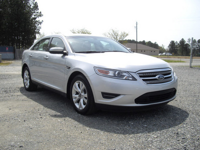 ford taurus 2010 silver sedan sel gasoline 6 cylinders front wheel drive automatic 27569