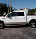 ford f 150 2009 white king ranch flex fuel 8 cylinders 4 wheel drive automatic 32401