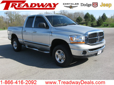 dodge ram 2500 2006 silver diesel 6 cylinders 4 wheel drive automatic with overdrive 45840