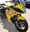 yamaha fz6 2009 yellow r 2 cylinders 5 speed 45342