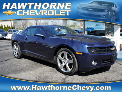 chevrolet camaro 2011 blue coupe lt gasoline 6 cylinders rear wheel drive automatic 07507