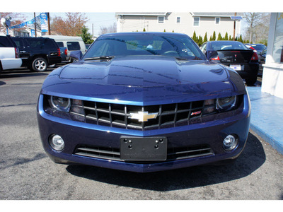 chevrolet camaro 2011 blue coupe lt gasoline 6 cylinders rear wheel drive automatic 07507