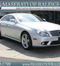 mercedes benz cls class 2008 silver cls550 gasoline 8 cylinders rear wheel drive automatic 27616