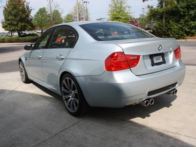 bmw m3 2009 silver sedan gasoline 8 cylinders rear wheel drive automatic 27616