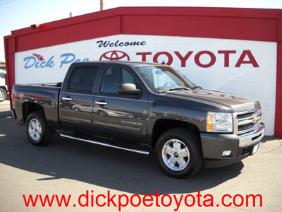 chevrolet silverado 1500 2011 gray lt flex fuel 8 cylinders 4 wheel drive automatic 79925