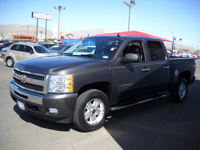 chevrolet silverado 1500 2011 gray lt flex fuel 8 cylinders 4 wheel drive automatic 79925