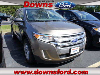 ford edge 2013 dk  gray suv sel gasoline 6 cylinders front wheel drive automatic 08753