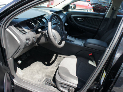 ford taurus 2011 black sedan sel gasoline 6 cylinders front wheel drive automatic 08753