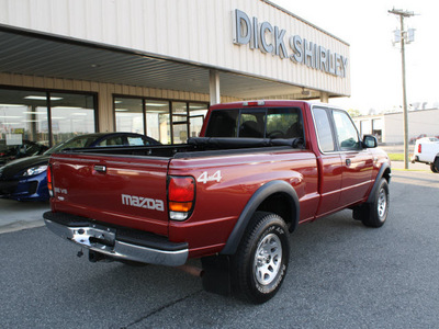 mazda b series pickup 2000 red pickup truck b4000 se gasoline v6 4 wheel drive automatic 27215