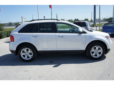 ford edge 2011 white suv sel gasoline 6 cylinders front wheel drive shiftable automatic 77388