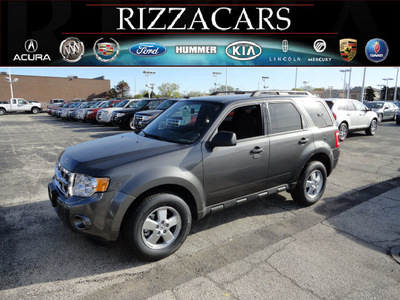 ford escape 2012 gray suv xlt gasoline 4 cylinders front wheel drive automatic with overdrive 60546