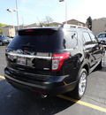 ford explorer 2013 black suv limited 4x4 flex fuel 6 cylinders 4 wheel drive automatic with overdrive 60546