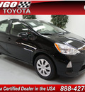 toyota prius c 2012 black hatchback hybrid 4 cylinders front wheel drive not specified 91731