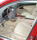 lexus gs 450h 2009 red sedan hybrid 6 cylinders rear wheel drive automatic 91731