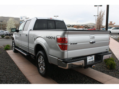 ford f 150 2010 silver lariat flex fuel 8 cylinders 4 wheel drive automatic 99352