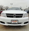 dodge avenger 2011 white sedan gasoline 4 cylinders front wheel drive automatic 60443