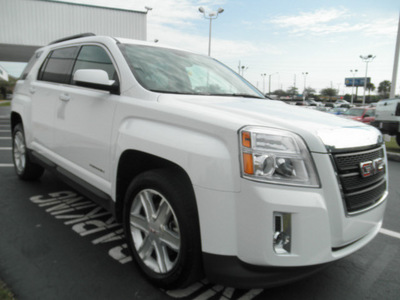gmc terrain 2011 white suv slt 1 gasoline 4 cylinders front wheel drive automatic 34474