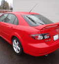 mazda mazda6 2007 red hatchback s sport value edition gasoline 6 cylinders front wheel drive automatic 98371