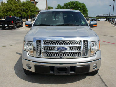 ford f 150 2010 silver lariat flex fuel 8 cylinders 2 wheel drive automatic 76087