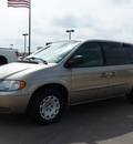 chrysler town and country 2003 tan van lx family value flex fuel 6 cylinders front wheel drive automatic 76018