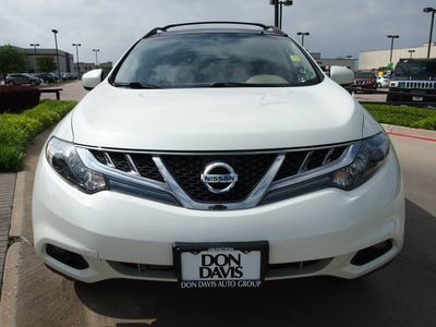 nissan murano 2011 white sv gasoline 6 cylinders front wheel drive automatic with overdrive 76018