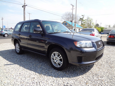 subaru forester 2008 dk  gray suv sports 2 5 x gasoline 4 cylinders all whee drive automatic 45324