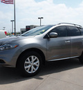 nissan murano 2011 lt  gray sl gasoline 6 cylinders all whee drive automatic with overdrive 76018