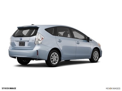 toyota prius v 2012 lt  gray wagon hybrid 4 cylinders front wheel drive not specified 34788